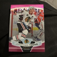 2020-21 O-PEE-CHEE OPC PLATINUM JONATHAN TOEWS #20 MATTE PINK Blackhawks