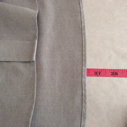 LANDS END Shirt Men 4XLT Button Down Traditional Fit GRAY POCKET CLASSIC PREPPY - Picture 8 of 8