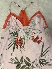 Secret Treasures Chemise Women Size Large Pink Sleeveless Nightgown Pajamas NEW