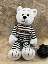 Alcatraz Prison Penitentiary Rock Plush Teddy Bear Reject To Cute 8" Stuffed Toy