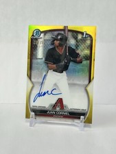 2023 Bowman Chrome Juan Corniel 1st Bowman Auto Yellow Refractor #'d/75