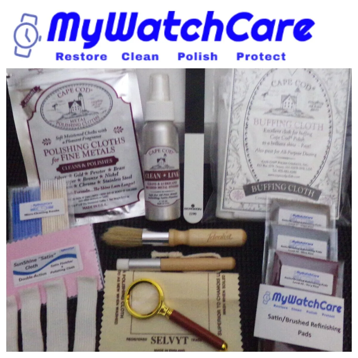 Watch It Shine Watch Cleaning Kit For Luxury Watches Great for Rolex,  Cartier