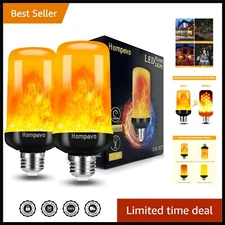 Energy-Efficient Flickering Flame Light Bulbs - Perfect for Indoor & Outdoor Use