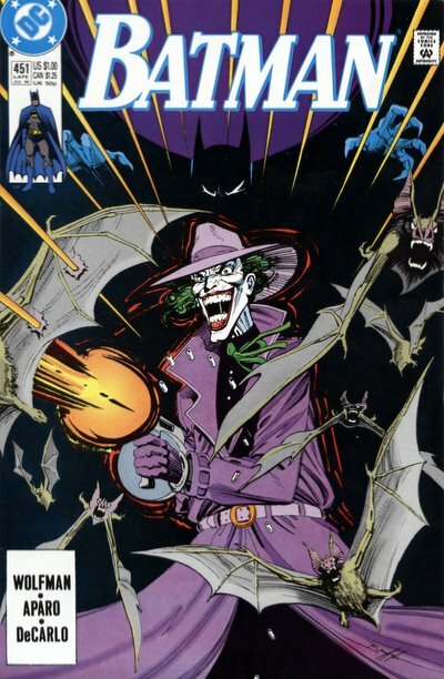 Batman #451 DC Comic Book, 1990, Joker Cover, NM | eBay