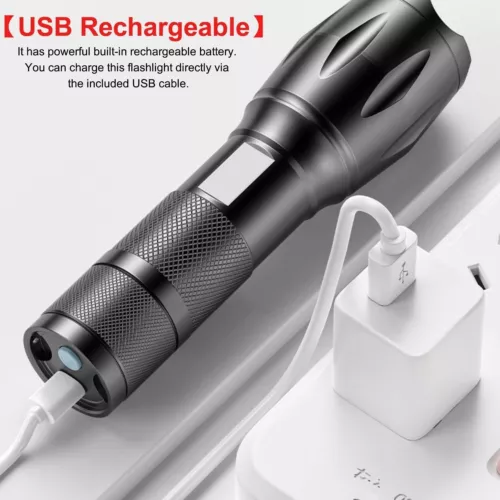 Taktisch 4 in 1 Zoom RGBW Rot Grün Blau Weiß Taschenlampe Licht LED Jagd Lampe - Bild 6 von 12