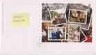 TALLENTS PMK GB ROYAL MAIL FDC 2007 QEII DIAMOND WEDDING MINIATURE SHEET
