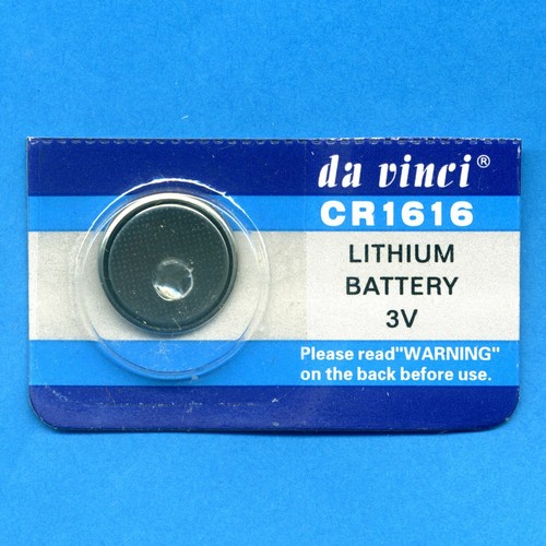 1 x CR1616 1616 DL1616 3V Da Vinci Lithium Coin Cell Battery eBay