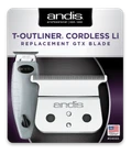 ANDIS CORDLESS T-OUTLINER LI TRIMMER BLADE (DEEP TOOTH GTX BLADE) #04555