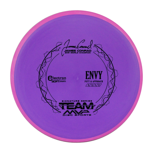 Axiom Disc Golf James Conrad Signature Electron Envy Soft Putter 3/3/0/2 Choose - Picture 109 of 140