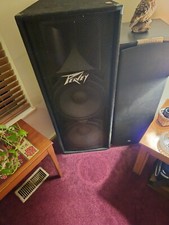 Peavey PV215 1400W 15 inch PA Speaker QTY 2