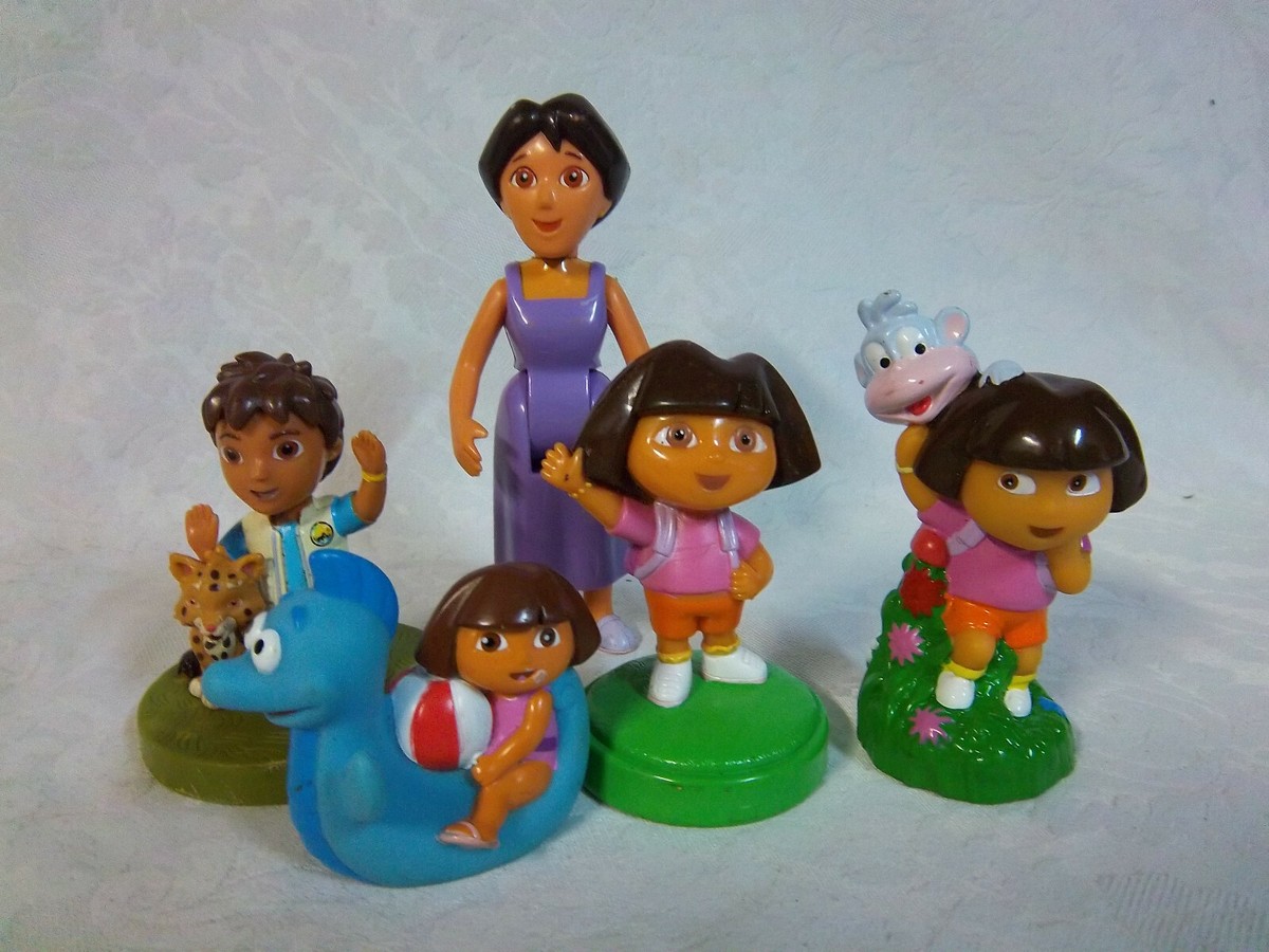 Mattel Dora the Explorer Stamp Diego Señora Márquez Mom 2.5
