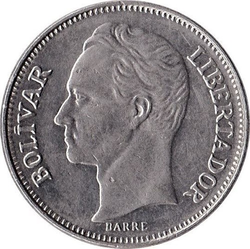 Venezuela | 1 Bolivar Coin | Palomo Horse | Simon Bolivar | 1977 - 1986 - Picture 5 of 6