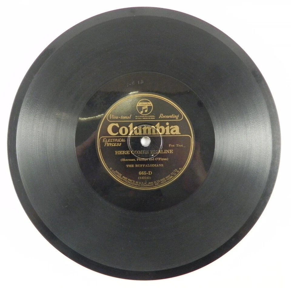 The Buffalodians "Here Comes Emaline / Deep Henderson" 1926 Columbia 665-D - Image 2 of 4