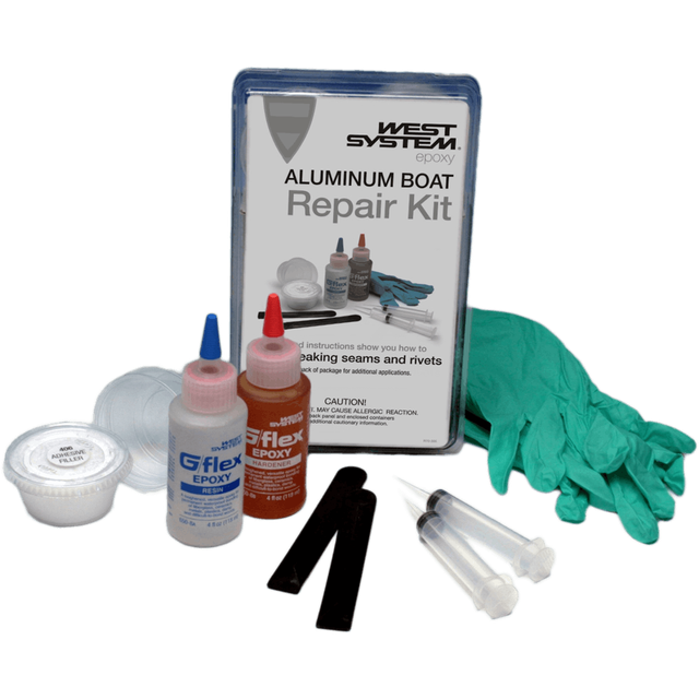 PONTOON BOAT REPAIR KIT 650K ALUMINUM BOAT WEST SYSTEM eBay