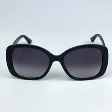 Gucci Women Sunglasses Black Grey Gradient Square GG0762S 001 NEW AUTHENTIC