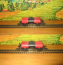 Rivarossi HO 132 Carro pianale tipo MP 41 FS con botti grandi art 12028