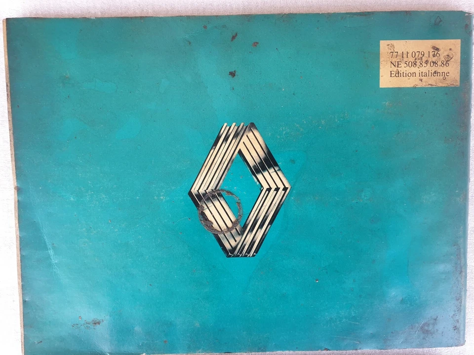 Lotto  tre libretti Uso e Manutenzione Renault 5 e Renault 9 - Immagine 2 di 4