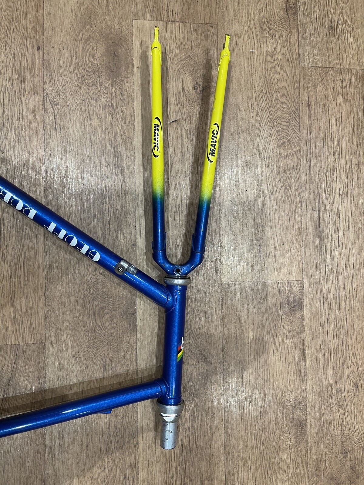 Geoff Robert’s Handmade Steel Road Bike Frame eBay