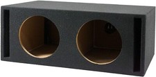 American Terminal Dual 12" Slot Vented Ported Universal Subwoofer Sub Box Enclos