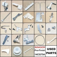 SINGER Pro Finish 14CG754 Used Parts In Good Condition Some Fits Other Models