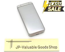 B KYOCERA A202KC DIGNO KEITAI 4 Silver FLIP UNLOCKED SIM 902KC Successor Japan