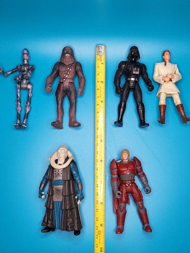 Star Wars Lot Of 6 Action Figures 1995 To 2008 Figures - Picture 24 of 24