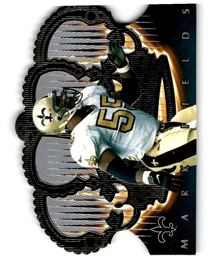 1998 Pacific Crown Royale Mark Fields New Orleans Saints #84
