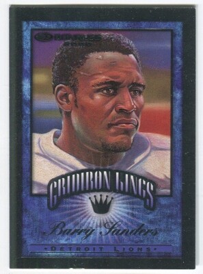 2000 Donruss Gridiron Kings Silver Barry Sanders /2500 GK-3 Detroit Lions  HOF