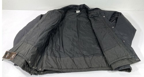 X-LARGE HELLY HANSEN METRO WORK WEAR JACKET INSULATED WATERPROOF DUTY COAT BLACK - Picture 10 of 11