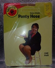 Vintage Shoprite Maxi Wizard Extra Width Panty Hose 1 pair 1985