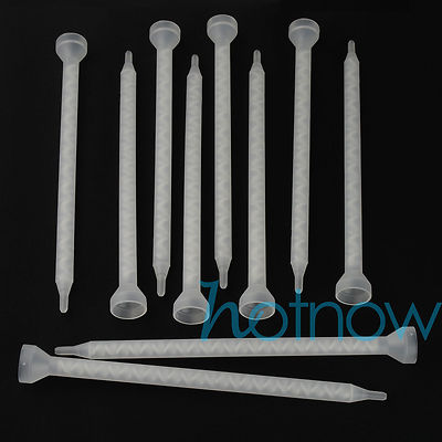 10 pcs MC06-24 Static Mixer Nozzle Bell Mouth 6mm ID x 24 Elements