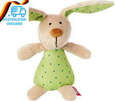 Sigikid 41169 Rassel Hase Red Stars Mädchen Und Jungen Babyspielzeug Empfohlen A