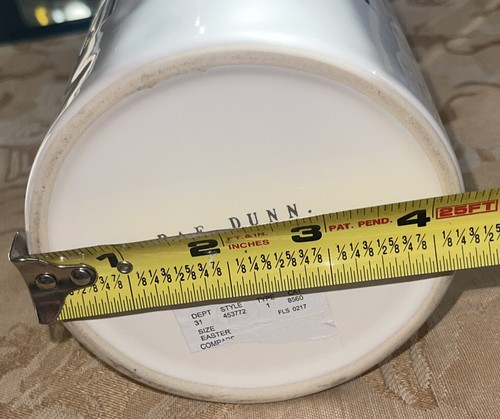 Rae Dunn HIP HOP Tall Storage Canister Artisan Collection by Magenta Easter NEW - Picture 12 of 12