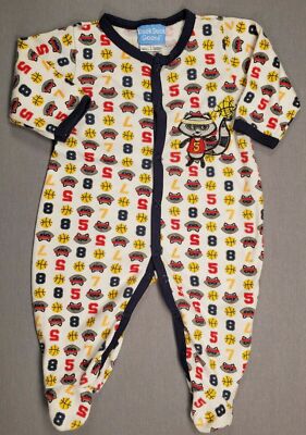 Baby Boy Clothes Duck Duck Goose 3-6 Month Basketball Raccoon Footed Sleeper