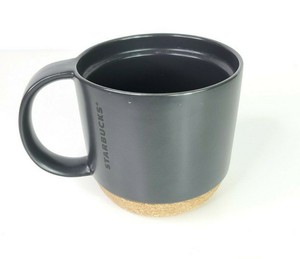 STARBUCKS Cork Bottom 2013 12oz Ceramic Coffee Mug Travel ...