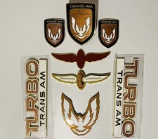 1989 Pontiac Turbo Trans Am Emblem Kit .... 20th Anniversary Only