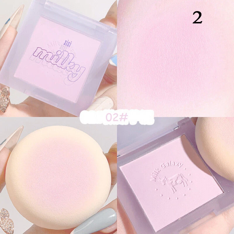 Soft Matte Blush Mini Portable Natural Blush Long-lasting Nude Blush Mini wi - Image 4 of 4