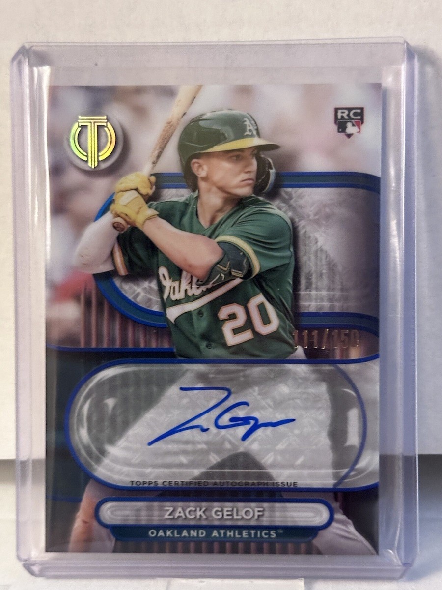 2024 Topps Tribute Baseball Zack Gelof Auto 111/150 | eBay