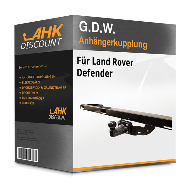 für Land Rover Defender 09.2019-Jetzt G.D.W. AnhäNgerkupplung Starr NEU-image