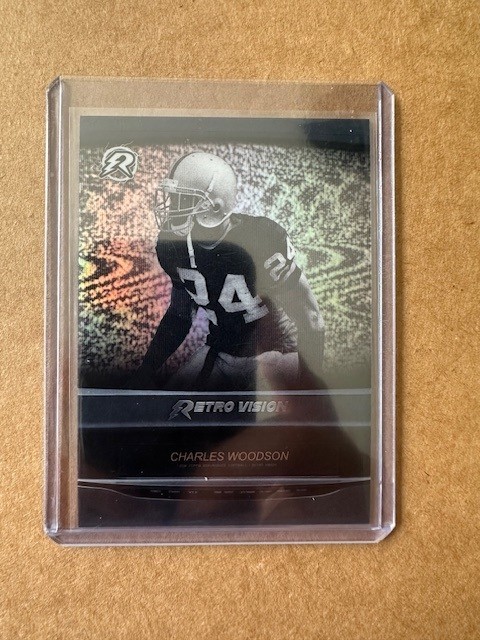 2024 Topps Resurgence Charles Woodson Retro Vision SSP # RV-10 Raiders
