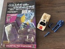 Transformers G1 Stunticon Breakdown with Cardback & bubble and Accessories