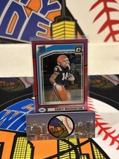 2024 Panini Donruss - Rated Rookie Casey Washington #392 Optic Preview Pink
