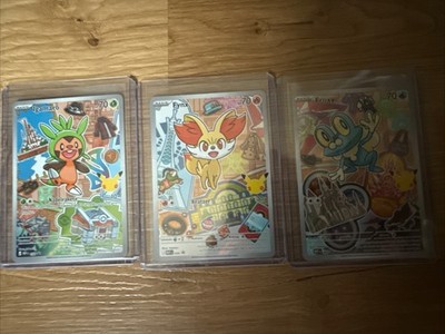 Pokémon Serie 3 Kalos Starter Set Pokémon TCG Inklusive Toploader