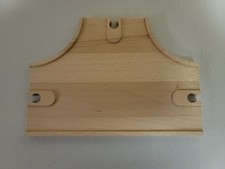 Wooden Railway Road T track Intersection Excellent Condition works w Brio