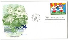 US #1527 FDC, 1974, Fleetwood