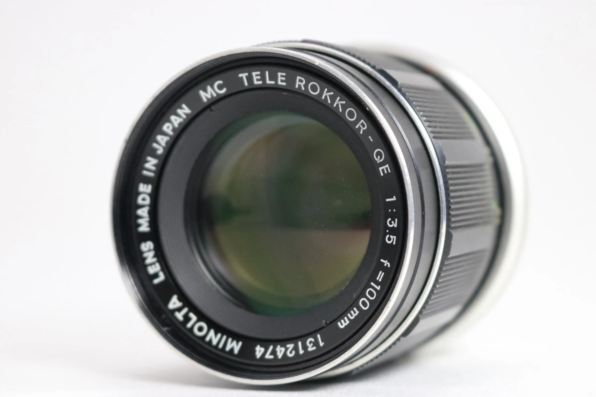 Minolta f/3.5 Camera Lenses 100mm Focal for sale | eBay