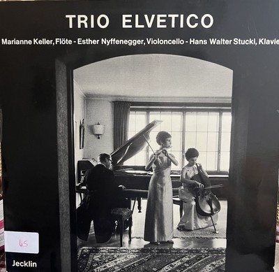 Trio G-Dur Komp. 1786 Trio G-Moll Op 63 TRIO ELVETICO Vinyl LP NM Jerklin 110