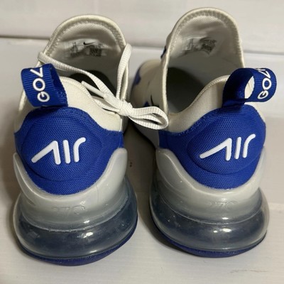 Nike Golf Air Max 270 G Tour Shoes White Blue CK6483-106 Sz  display picture 3