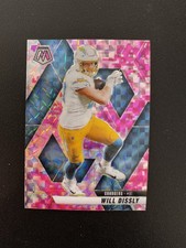 2025 Panini Mosaic - Will Dissly #114 Camo Pink Mosaic Prizm