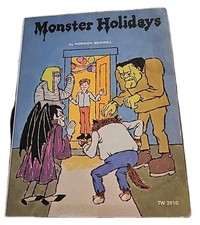 MONSTER HOLIDAYS By NORMAN BRIDWELL (PB 1974) SCHOLASTIC
